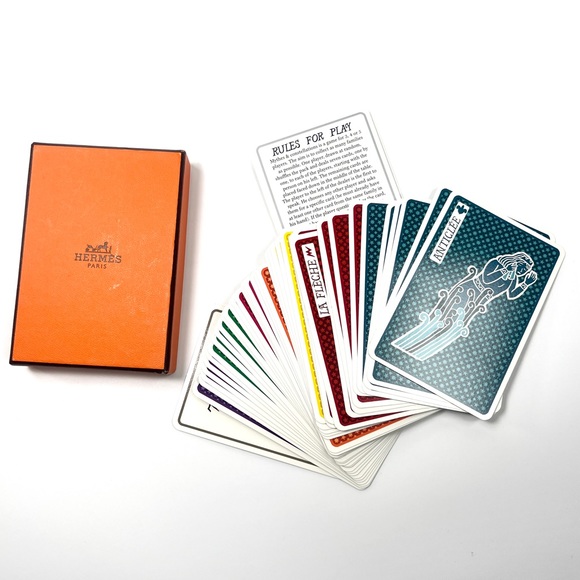 Hermès Jeu de 7 FAMILLES Card Game - Picture 3 of 4